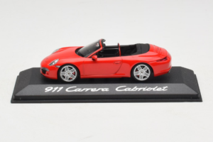 Porsche 911 991 Carrera Cabriolet Rot Minichamps 1:43 WAP0200120C Druckguss