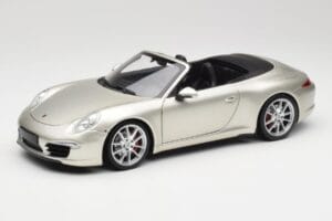 Porsche 911 991 Carrera S Cabriolet GT Silber Metallic Minichamps 1:18 100061030 Druckguss