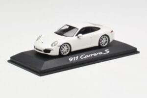 Porsche 911 991 Carrera S Weiß IAA Frankfurt 2011 Minichamps 1:43 WAX20100090 Druckguss — Bild 2 von 5