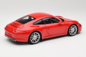 Porsche 911 991 Carrera S Guards Rot Minichamps 1:18 100061020 Druckguss — Bild 3 von 8