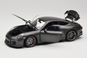 Porsche 911 991 GT3 Grey Metallic Minichamps 1:18 110062720 Druckguss — Bild 2 von 8