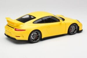 Porsche 911 991 GT3 Racing Gelb & Silber Räder Minichamps 1:18 110062722 Druckguss — Bild 3 von 8