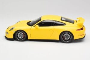 Porsche 911 991 GT3 Racing Gelb & Silber Räder Minichamps 1:18 110062722 Druckguss — Bild 4 von 8