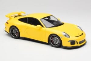 Porsche 911 991 GT3 Racing Gelb & Silber Räder Minichamps 1:18 110062722 Druckguss — Bild 6 von 8