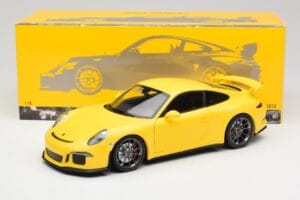 Porsche 911 991 GT3 Racing Gelb & Silber Räder Minichamps 1:18 110062722 Druckguss — Bild 8 von 8