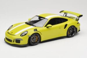 Porsche 911 991.1 GT3 RS Lizard Green & Stripes Minichamps 1:18 155066224 Druckguss