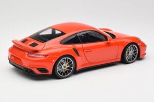 Porsche 911 991 Turbo S Lava Orange Minichamps 1:18 110067120 Druckguss — Bild 3 von 8