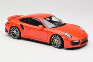 Porsche 911 991 Turbo S Lava Orange Minichamps 1:18 110067120 Druckguss — Bild 6 von 8