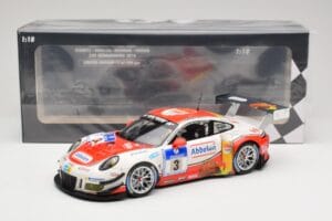 Porsche 911 991.1 GT3 R #3 Frikadelli Racing N. Siedler / K. Abbelen / S. Schmitz 24 Hours of Nurburgring 2016 Minichamps 1:1 — Bild 6 von 6