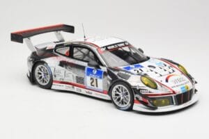 Porsche 911 991.1 GT3 R #21 WTM Racing J. Stursberg / V. Krumbach 24h Nürburgring 2016 Minichamps 1:18 155166021 Druckguss — Bild 4 von 6