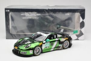 Porsche 911 991.1 GT3 R #540 Black Swan Racing P. Long / T. Pilgrim 24h Daytona 2016 Minichamps 1:18 155166540 Druckguss — Bild 6 von 6