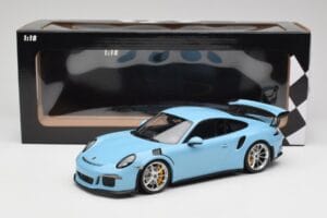 Porsche 911 991.1 GT3 RS Blau Matte Felgen Minichamps 1:18 153066235 Druckguss — Bild 6 von 6