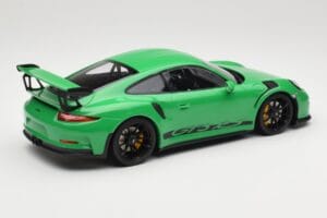 Porsche 911 991.1 GT3 RS Grün Schwarze Felgen Minichamps 1:18 153066228 Druckguss — Bild 2 von 6