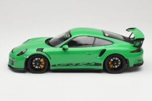 Porsche 911 991.1 GT3 RS Grün Schwarze Felgen Minichamps 1:18 153066228 Druckguss — Bild 3 von 6