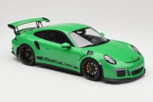Porsche 911 991.1 GT3 RS Grün Schwarze Felgen Minichamps 1:18 153066228 Druckguss — Bild 4 von 6