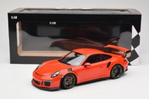Porsche 911 991.1 GT3 RS Lava Orange Minichamps 1:18 155066220 Druckguss — Bild 6 von 6