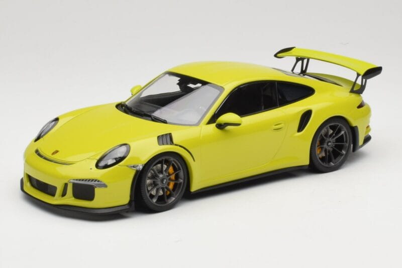 Porsche 911 991.1 GT3 RS Hellgrün Minichamps 1:18 155066222 Druckguss