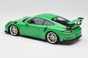 Porsche 911 991.1 GT3 RS Lizard Grün & Silberne Räder Minichamps 1:18 153066229 Druckguss — Bild 5 von 6