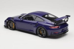 Porsche 911 991.1 GT3 RS Ultraviolet Minichamps 1:18 155066221 Druckguss — Bild 5 von 6