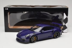 Porsche 911 991.1 GT3 RS Ultraviolet Minichamps 1:18 155066221 Druckguss — Bild 6 von 6