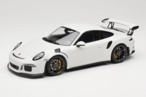Porsche 911 991.1 GT3 RS Weiß Schwarze Felgen Minichamps 1:18 153066224 Druckguss