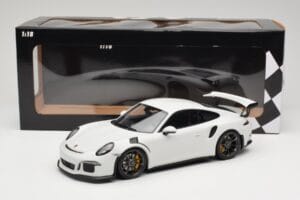 Porsche 911 991.1 GT3 RS Weiß Schwarze Felgen Minichamps 1:18 153066224 Druckguss — Bild 6 von 6
