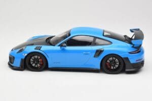 Porsche 911 991.2 GT2 RS Blau mit Schwarzen Felgen Minichamps 1:18 155068308 Druckguss — Bild 3 von 6