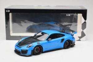 Porsche 911 991.2 GT2 RS Blau mit Schwarzen Felgen Minichamps 1:18 155068308 Druckguss — Bild 6 von 6