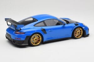 Porsche 911 991.2 GT2 RS Blau mit Goldenen Felgen Minichamps 1:18 155068302 Druckguss — Bild 2 von 6