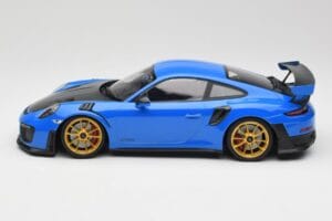 Porsche 911 991.2 GT2 RS Blau mit Goldenen Felgen Minichamps 1:18 155068302 Druckguss — Bild 3 von 6