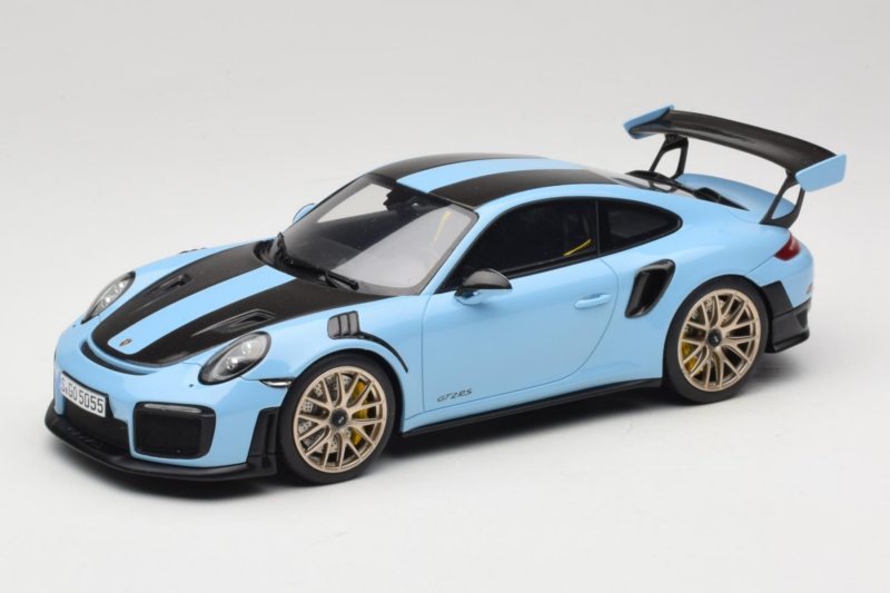 Porsche 911 991.2 GT2 RS Gulf Blue GT Spirit 1:18 CLDC027 Resin
