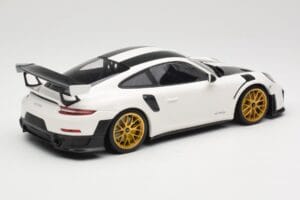 Porsche 911 991.2 GT2 RS Weissach Package Weiß Mit Goldfelgen Minichamps 1:18 153068308 Druckguss — Bild 2 von 6