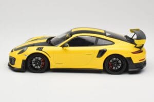 Porsche 911 991.2 GT2 RS Weissach Package Gelb mit Schwarzen Felgen Minichamps 1:18 155068311 Druckguss — Bild 3 von 6