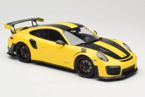 Porsche 911 991.2 GT2 RS Weissach Package Gelb mit Schwarzen Felgen Minichamps 1:18 155068311 Druckguss — Bild 4 von 6