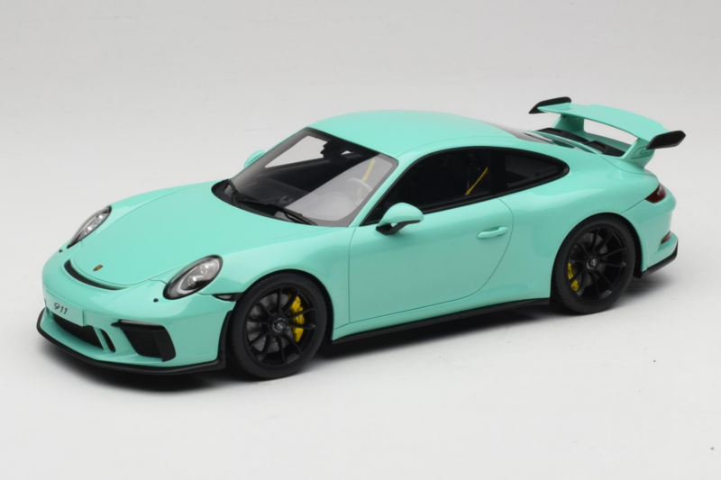 Porsche 911 991.2 GT3 Mintgrün GT Spirit 1:18 GT550 Resin