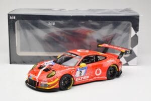 Porsche 911 991.2 GT3 R #2 Team Gigaspeed S. Bockmann 24 Hours of Nürburgring 2018 Minichamps 1:18 155186902 Druckguss — Bild 6 von 6