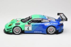 Porsche 911 991.2 GT3 R #4 Falken K. Bachler / M. Ragginger VLN Winner Round 6 2018 Minichamps 1:18 153186994 Druckguss — Bild 3 von 6