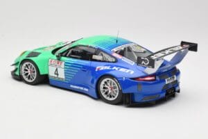 Porsche 911 991.2 GT3 R #4 Falken K. Bachler / M. Ragginger VLN Winner Round 6 2018 Minichamps 1:18 153186994 Druckguss — Bild 5 von 6