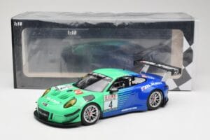 Porsche 911 991.2 GT3 R #4 Falken K. Bachler / M. Ragginger VLN Winner Round 6 2018 Minichamps 1:18 153186994 Druckguss — Bild 6 von 6