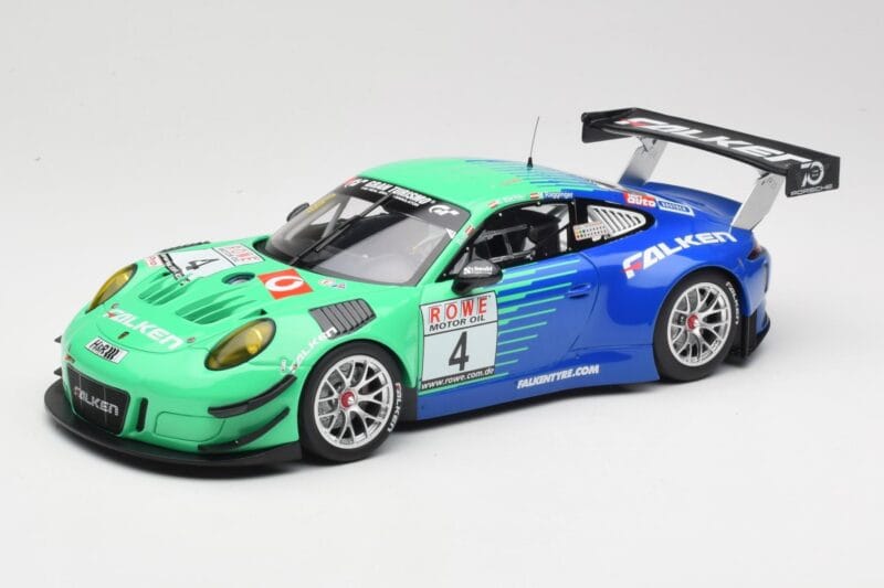 Porsche 911 991.2 GT3 R #4 Falken K. Bachler / M. Ragginger VLN Winner Round 6 2018 Minichamps 1:18 153186994 Druckguss