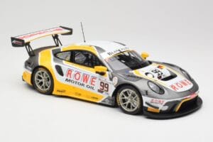 Porsche 911 991.2 GT3 R #99 Rowe Racing D. Olsen / M. Campbell 24 Hours of Spa 2019 Minichamps 1:18 155196099 Druckguss — Bild 4 von 6