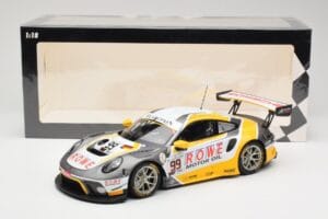 Porsche 911 991.2 GT3 R #99 Rowe Racing D. Olsen / M. Campbell 24 Hours of Spa 2019 Minichamps 1:18 155196099 Druckguss — Bild 6 von 6