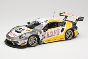 Porsche 911 991.2 GT3 R Rowe Racing #98 N. Muller / R. Dumas / M. Jaminet 24 Hours of Spa 2019 Minichamps 1:18 155196098 Druc