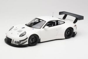 Porsche 911 991.2 GT3 R Weiß mit Schwarzen Rädern Minichamps 1:18 155186900 Druckguss