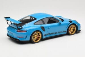 Porsche 911 991.2 GT3 RS Blau mit Goldenen Felgen Minichamps 1:18 155068222 Druckguss — Bild 2 von 6