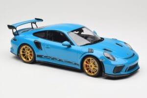 Porsche 911 991.2 GT3 RS Blau mit Goldenen Felgen Minichamps 1:18 155068222 Druckguss — Bild 4 von 6