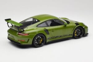 Porsche 911 991.2 GT3 RS Lizard Grün Mit Schwarzen Felgen Minichamps 1:18 155068233 Druckguss — Bild 2 von 6