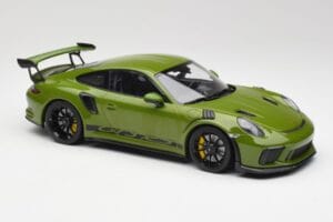Porsche 911 991.2 GT3 RS Lizard Grün Mit Schwarzen Felgen Minichamps 1:18 155068233 Druckguss — Bild 4 von 6
