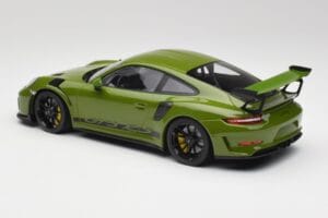 Porsche 911 991.2 GT3 RS Lizard Grün Mit Schwarzen Felgen Minichamps 1:18 155068233 Druckguss — Bild 5 von 6