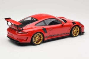 Porsche 911 991.2 GT3 RS Rot mit Goldenen Felgen Minichamps 1:18 155068220 Druckguss — Bild 2 von 6